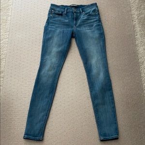 Express Mid Rise Legging Jeans - Size 4 Long